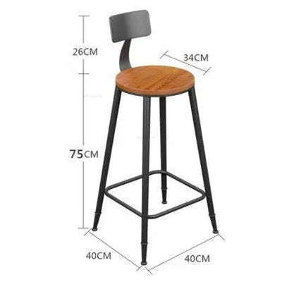 Bartisch aus Massivholz – Hoher Tisch mit Trennwand, langer Bartisch mit Stühlen