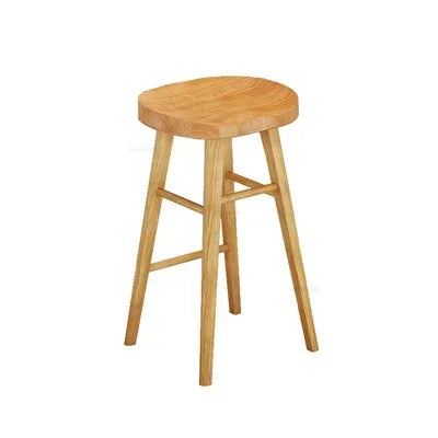 Bartisch aus Massivholz – Hoher Tisch mit Trennwand, langer Bartisch mit Stühlen
